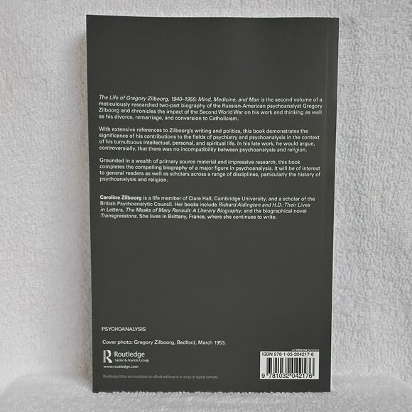 New 'The Life of Gregory Zilboorg,1940-1959' Routledge Soft Cover Textbook!! - Picture 2 of 4